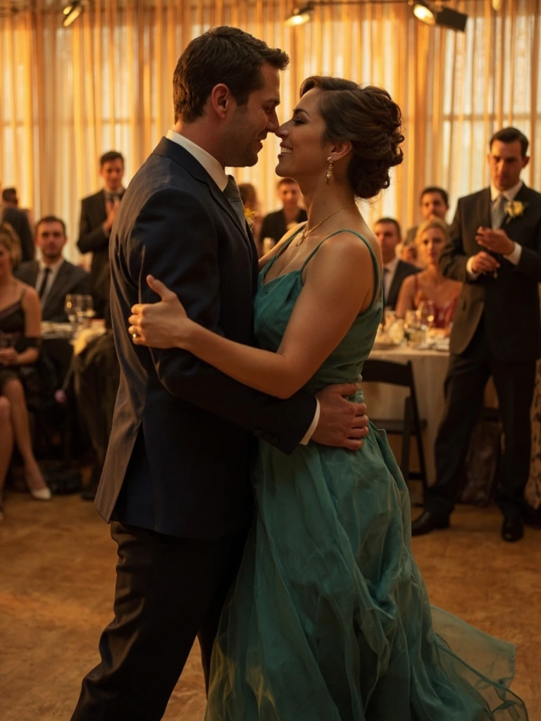 The confessor mid-slow-dance with the wrong mother of the bride